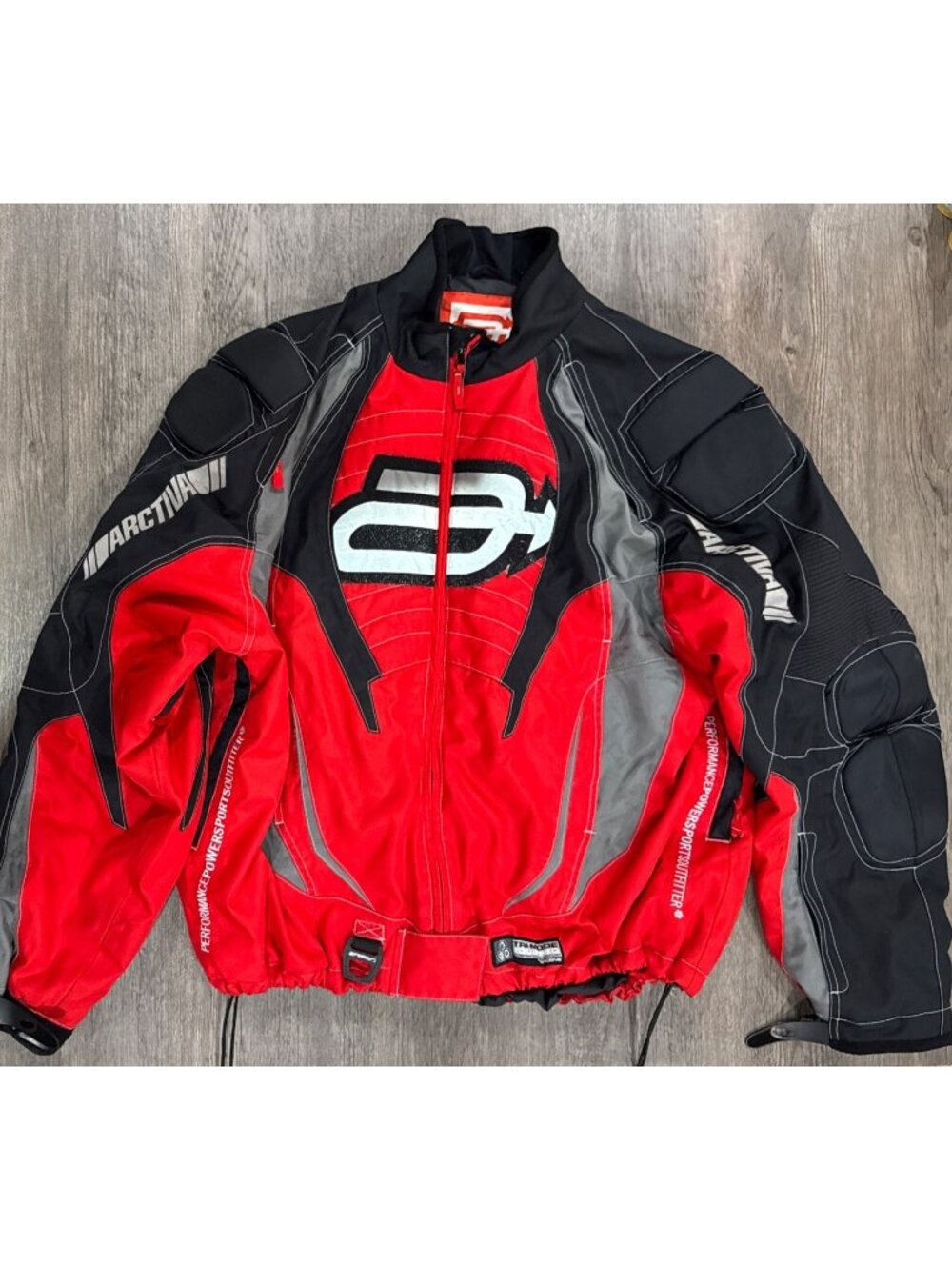Arctiva Snowmobile Jacket Mens 3XL Padded Red Black